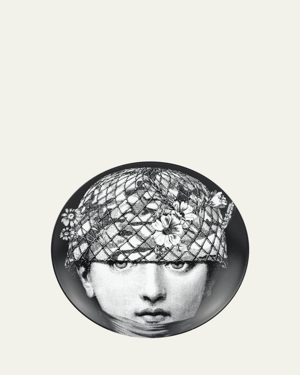 Tema E Variazioni n. 384 Floral Helmet Wall Plate
